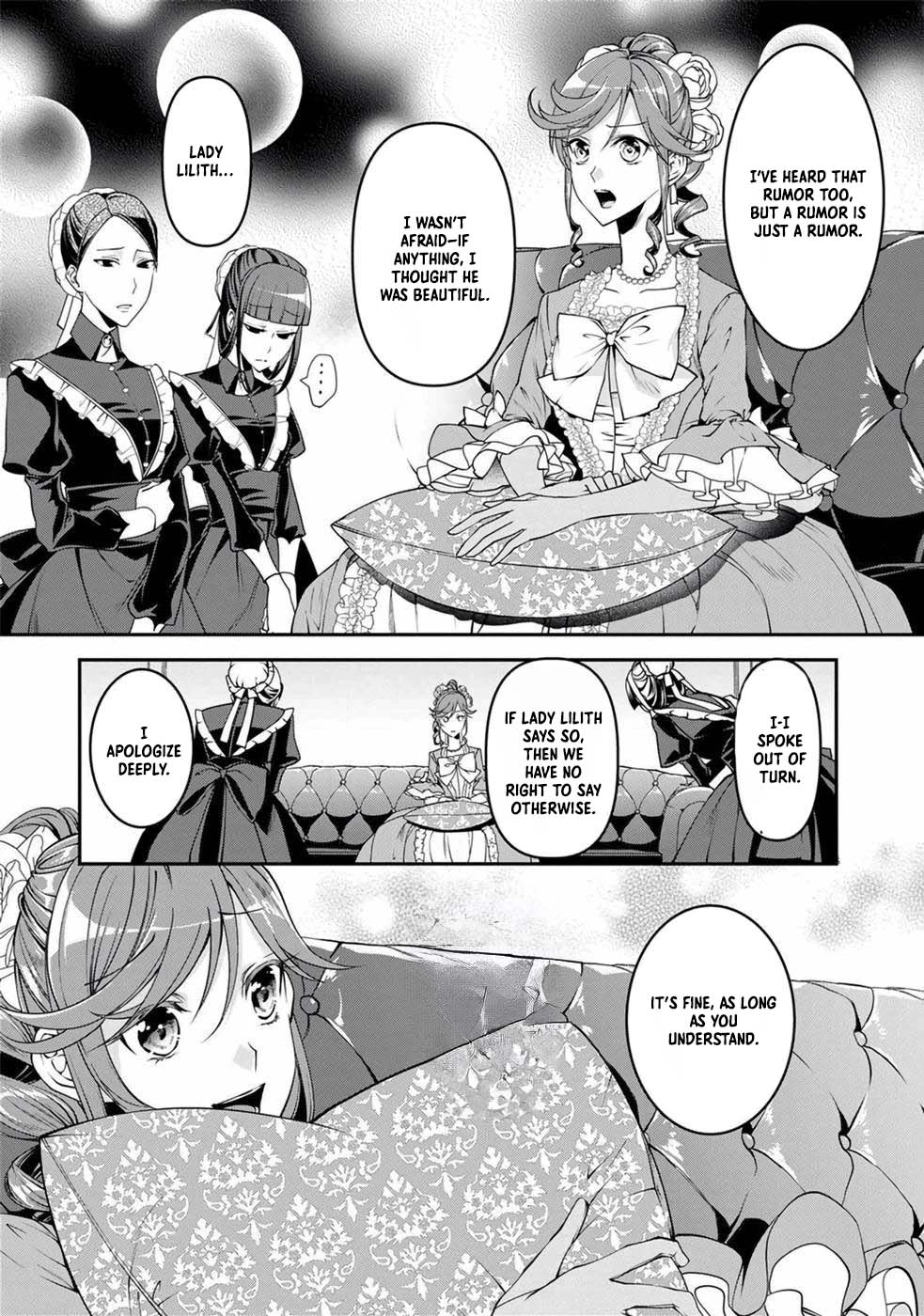 Crimson Shinigami suffered from sleeping princess Chapter 4 Page 3